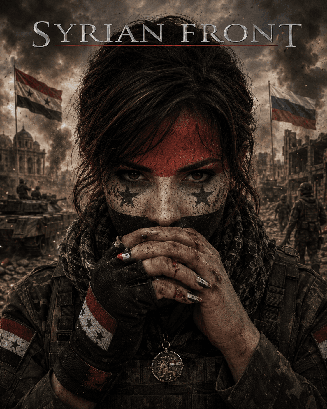 Affiche de Syrian Front : Mimi Al Laham